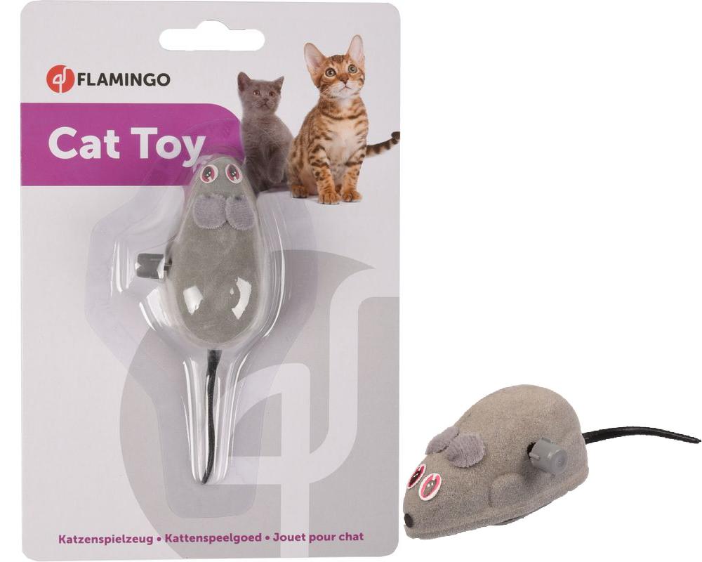 Flamingo Wind Up Mouse заводная мышь игрушка для кошек 6 см (502250)